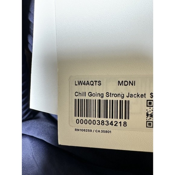 Lululemon Chill Going Strong Jacket Midnight Blue Women’s Size 6 - Picture 12 of 12